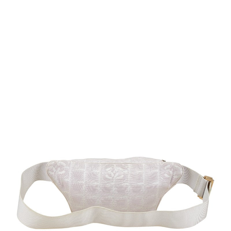 Chanel New Travel Line Canvas Waist Bag Classic Flap