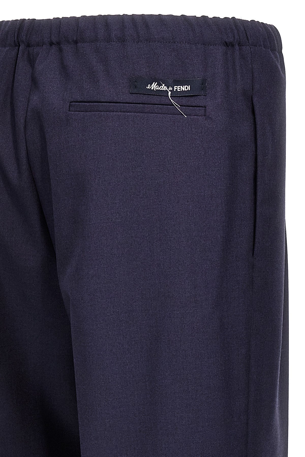Fendi Men Wool Trousers