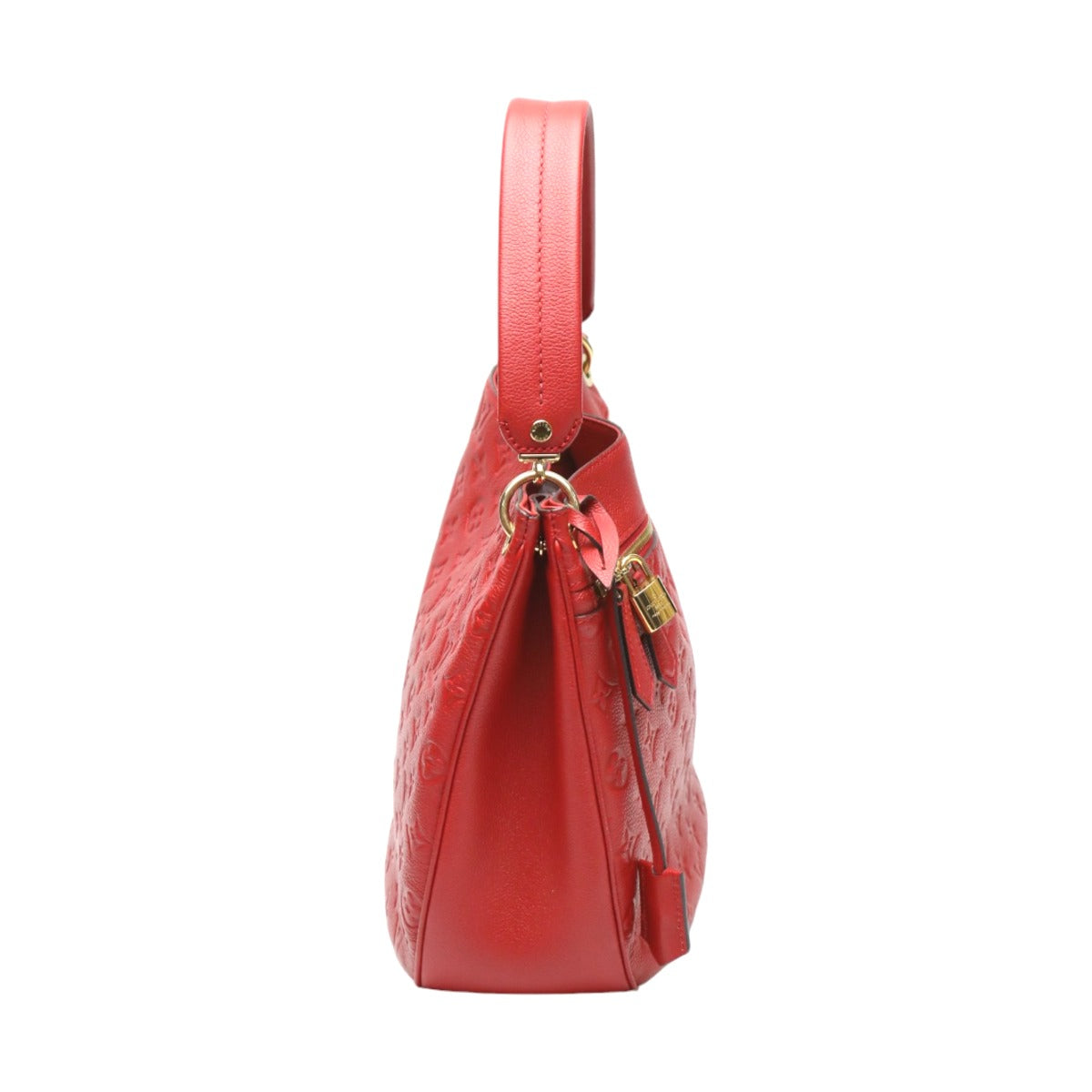 LOUIS VUITTON Handbag Monogram Ann Platt Red one belt Monogram Ann Platt Spontini Women