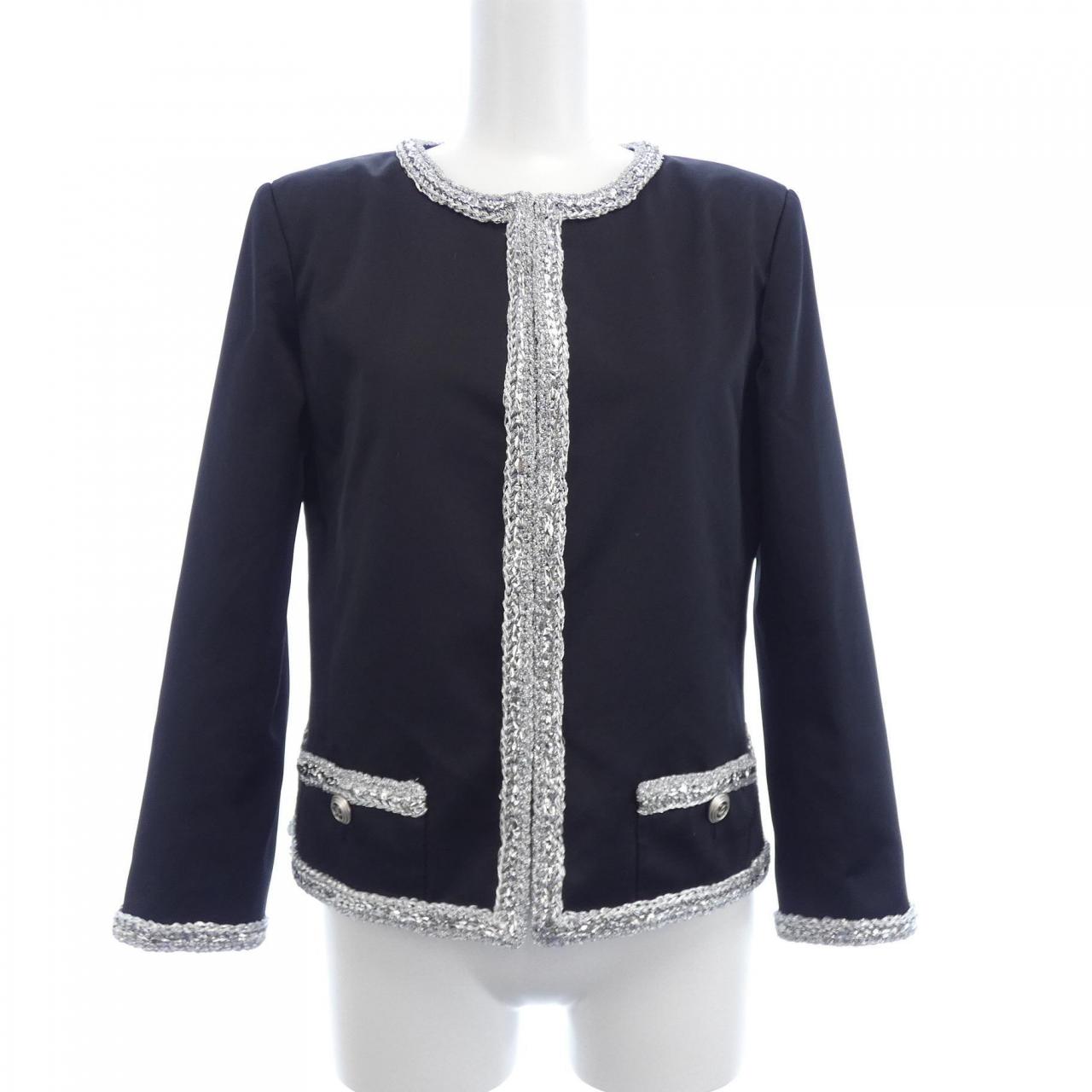 Chanel P64052V60050 Silk Collarless Jacket Handbag
