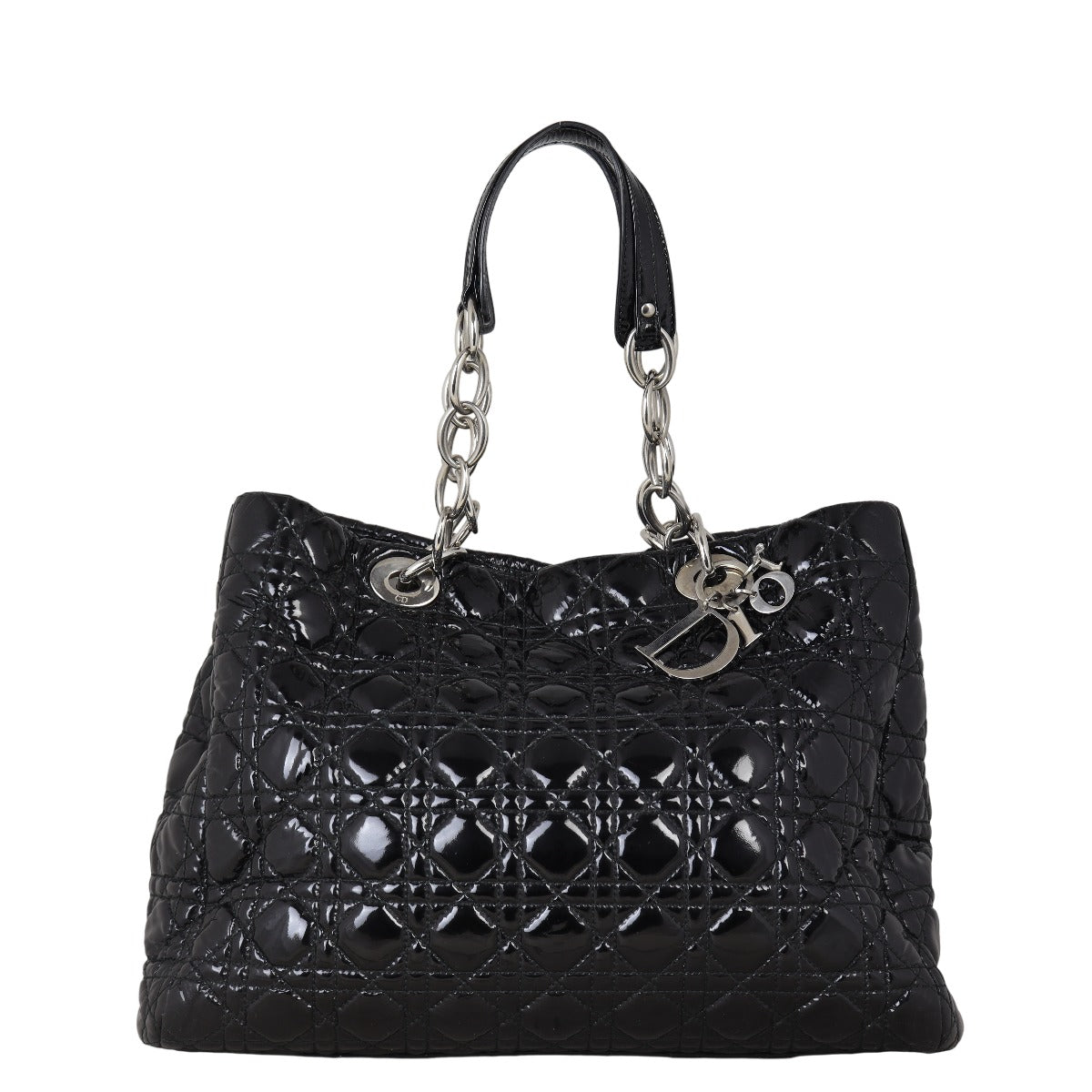 Dior Lady Dior Soft Tote Large Patent