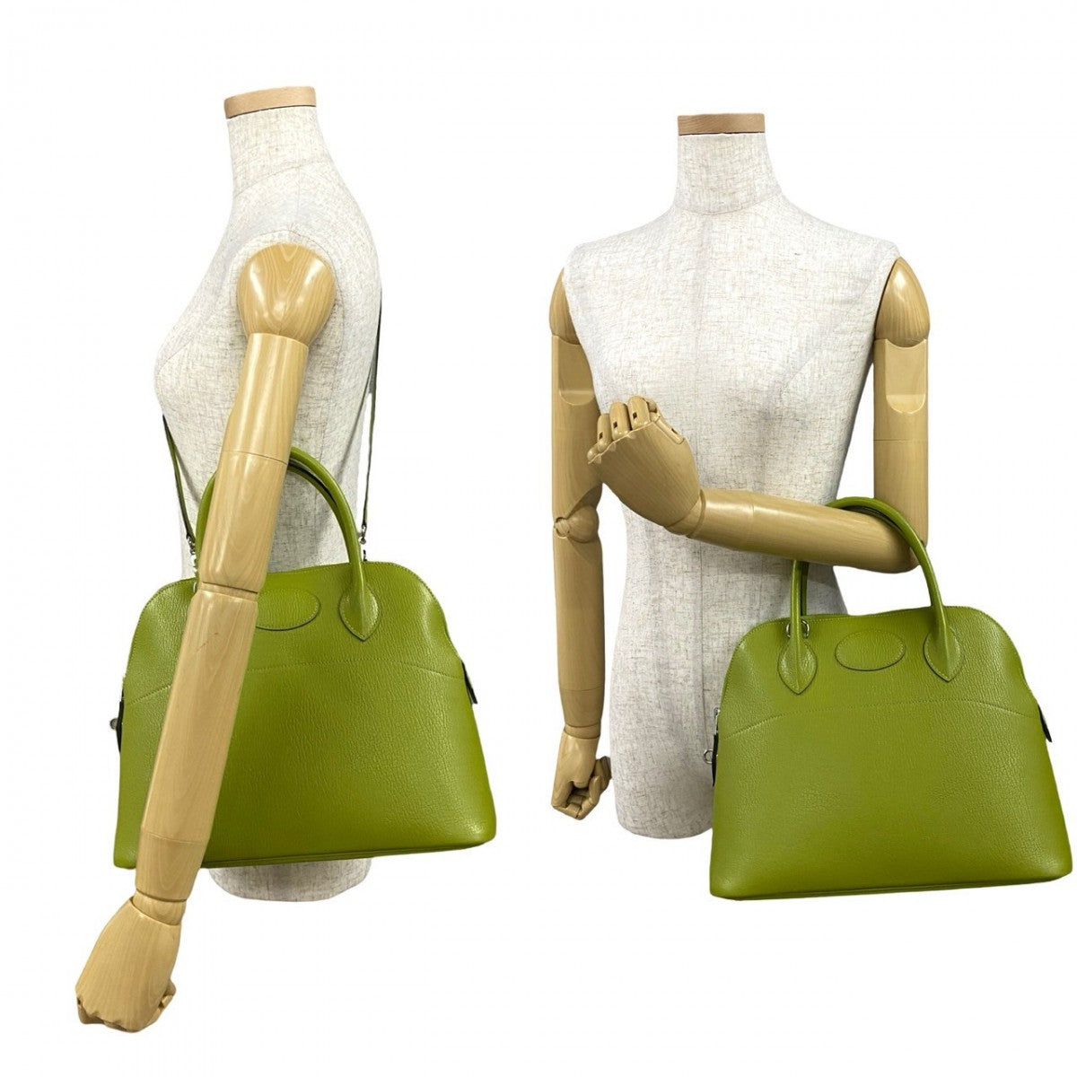 HERMES Shoulder Bag Shave green Bored 31 Women