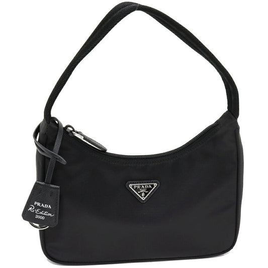 Prada Re-Edition 2000 Re-Nylon Nylon Calf Handbag