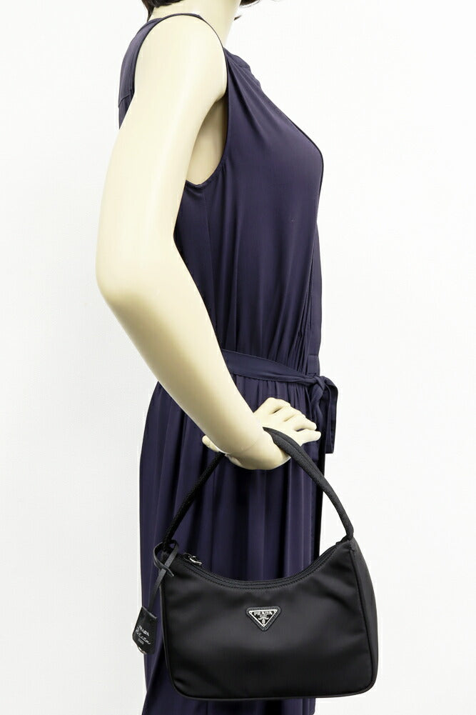 Prada Re-Edition 2000 Re-Nylon Nylon Calf Handbag