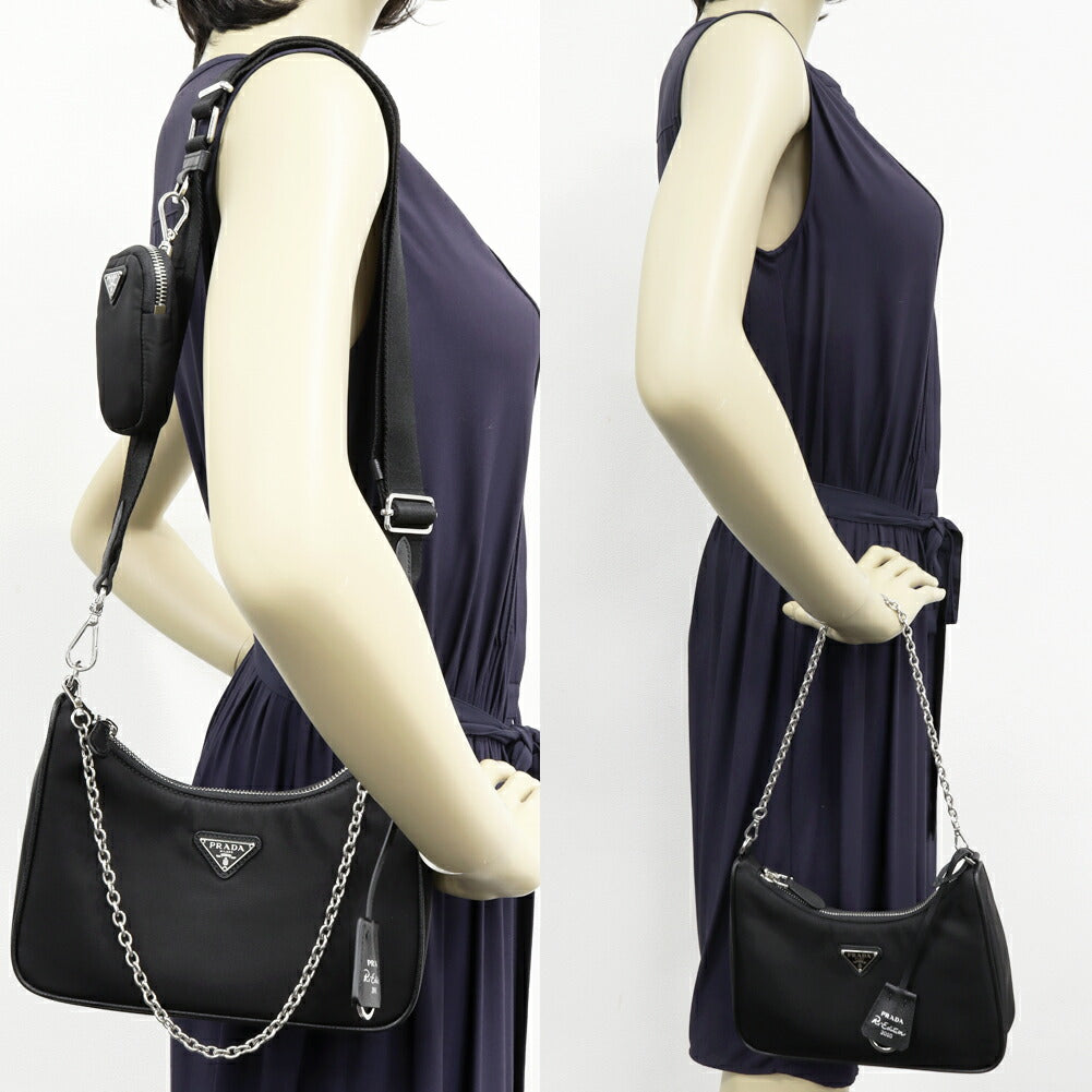 Prada Re-Edition 2005 Re-Nylon Nylon Calf 2way Shoulder Bag