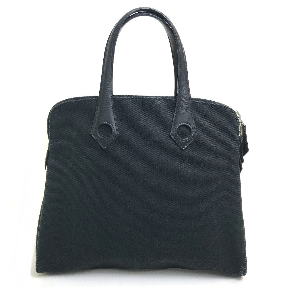 HERMES Handbag Bag Tote Bag Business bag Sac Ibou PM Tower ash black unisex(Unisex)