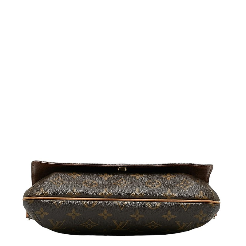 Louis Vuitton Monogram Mt Tango Short Shoulder Bag Brown PVC Leather Louis Vuitton