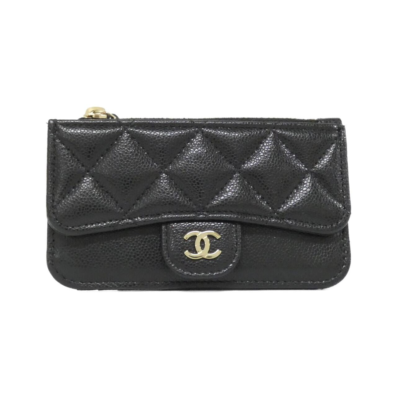 Chanel Timeless Classic Caviar Card Case Handbag