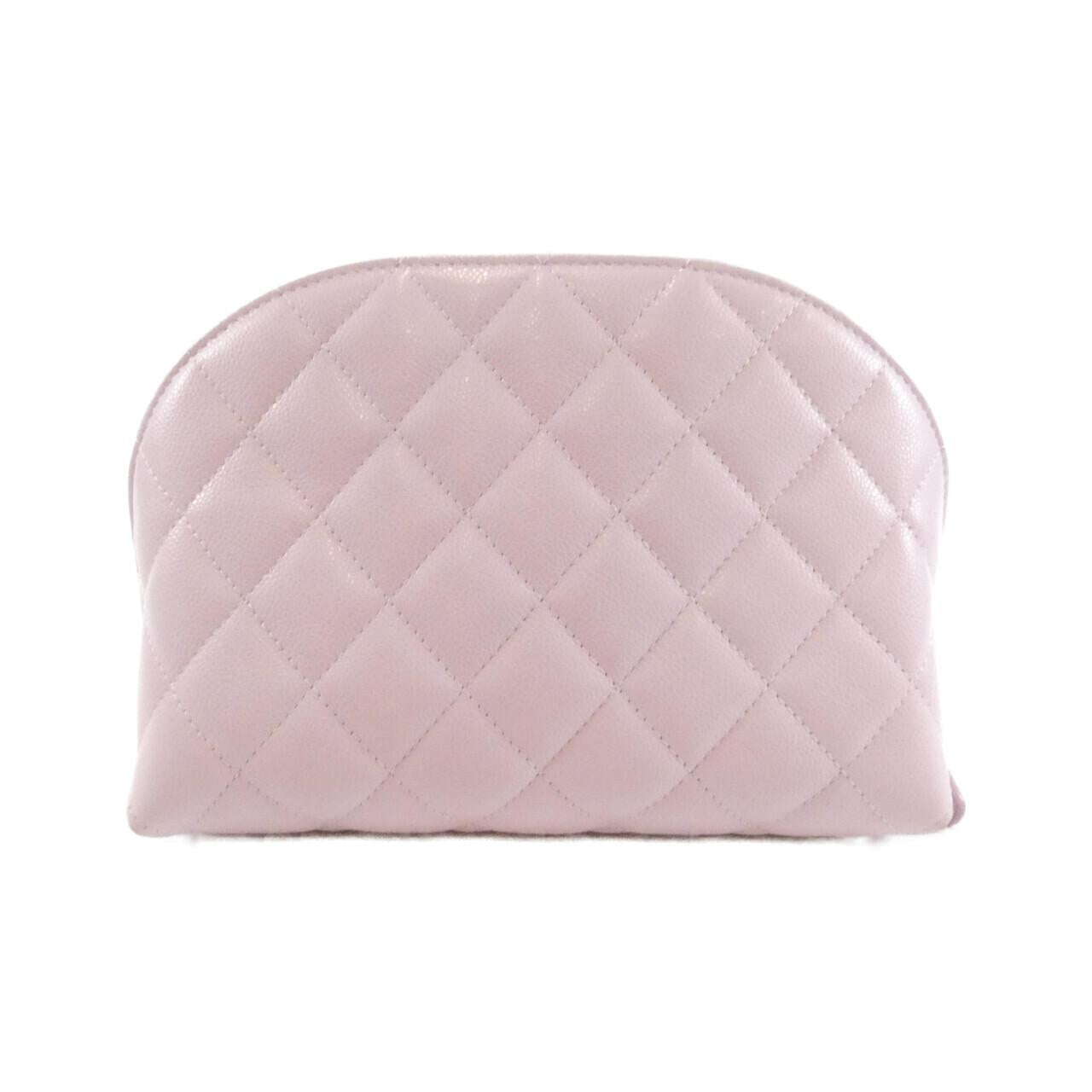 Chanel Timeless Classic Caviar Skin Pouch