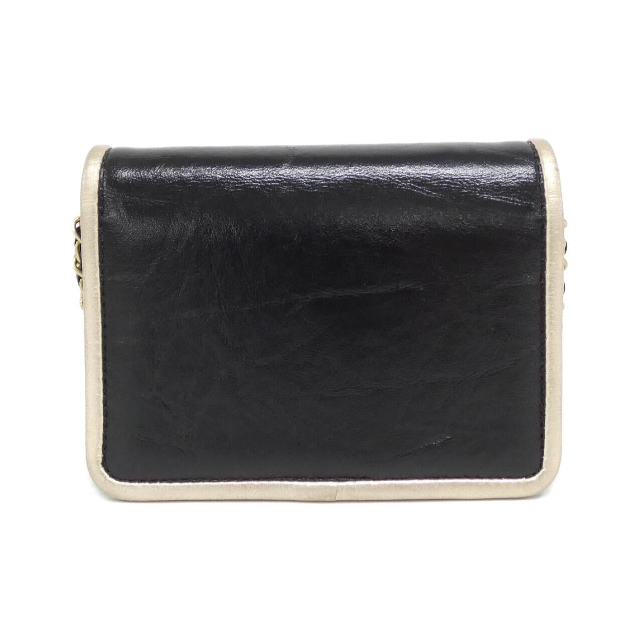 Chanel Lambskin Chain Clutch