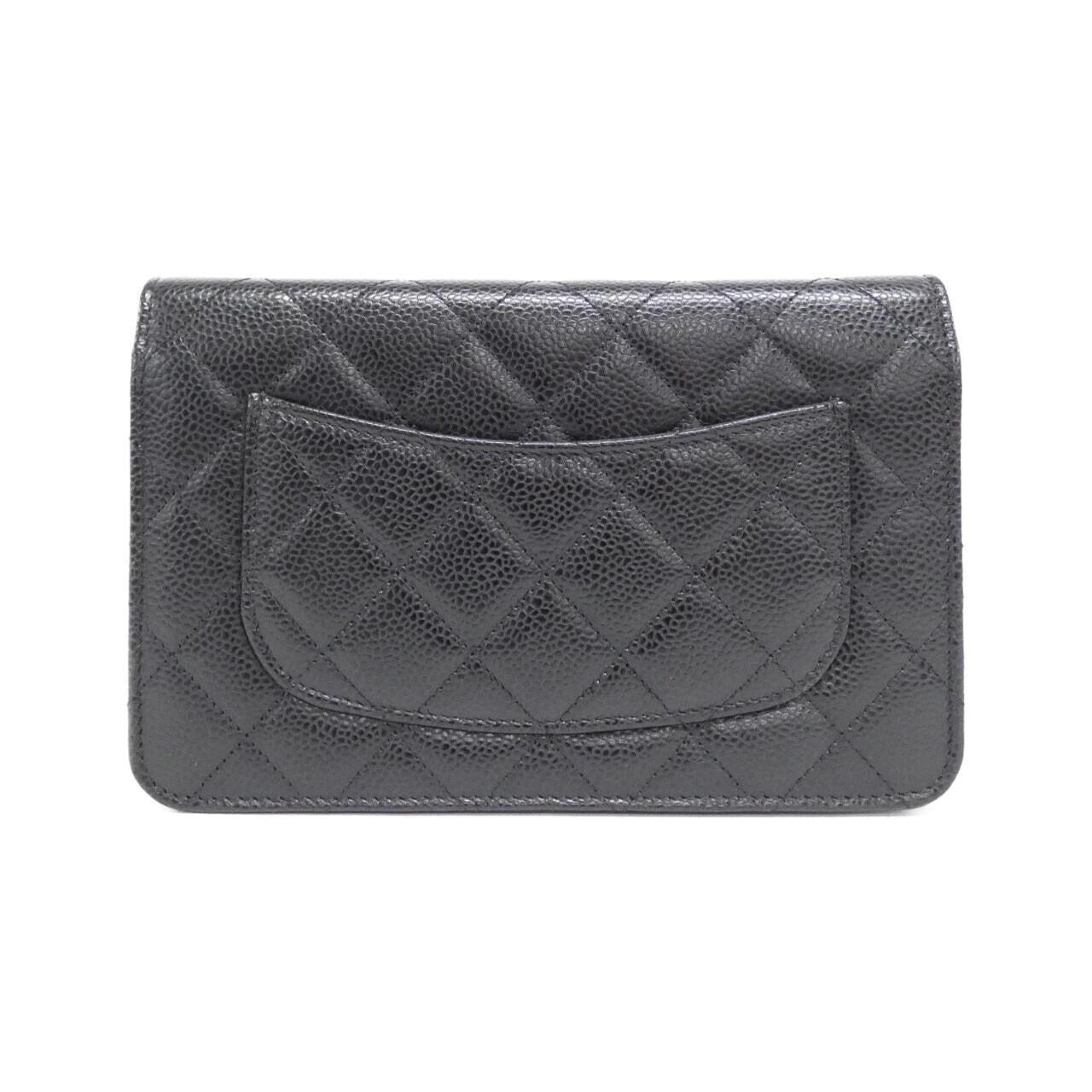Chanel Timeless Classic Line Caviar Wallet on Chain Crossbody