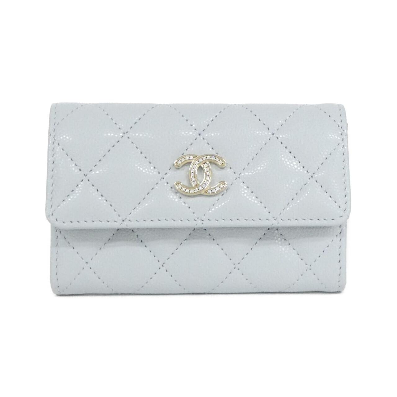 Chanel Caviar Skin Card Case Handbag