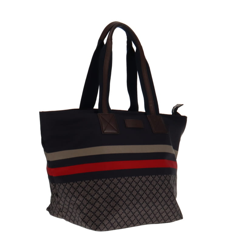 Gucci Leather Nylon Tote Style 2