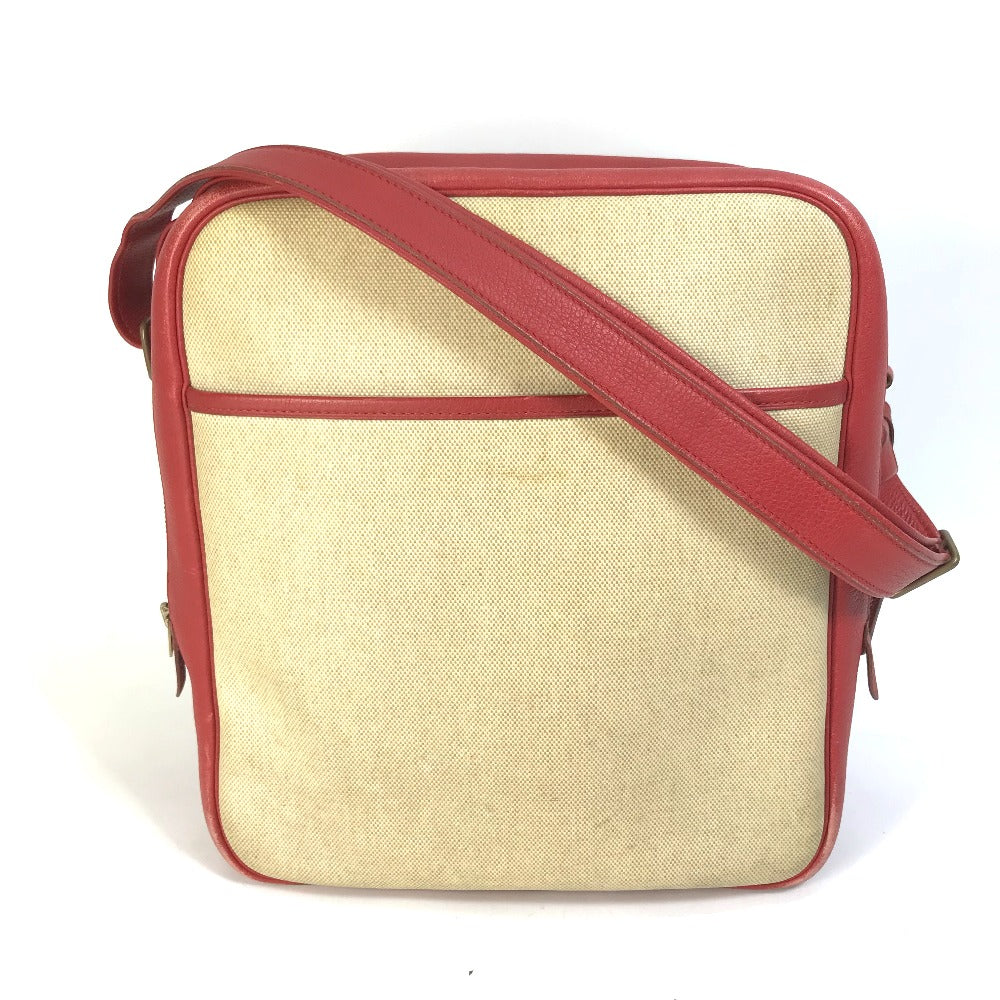 HERMES Shoulder Bag Toruash / Leather beige victoria square Women