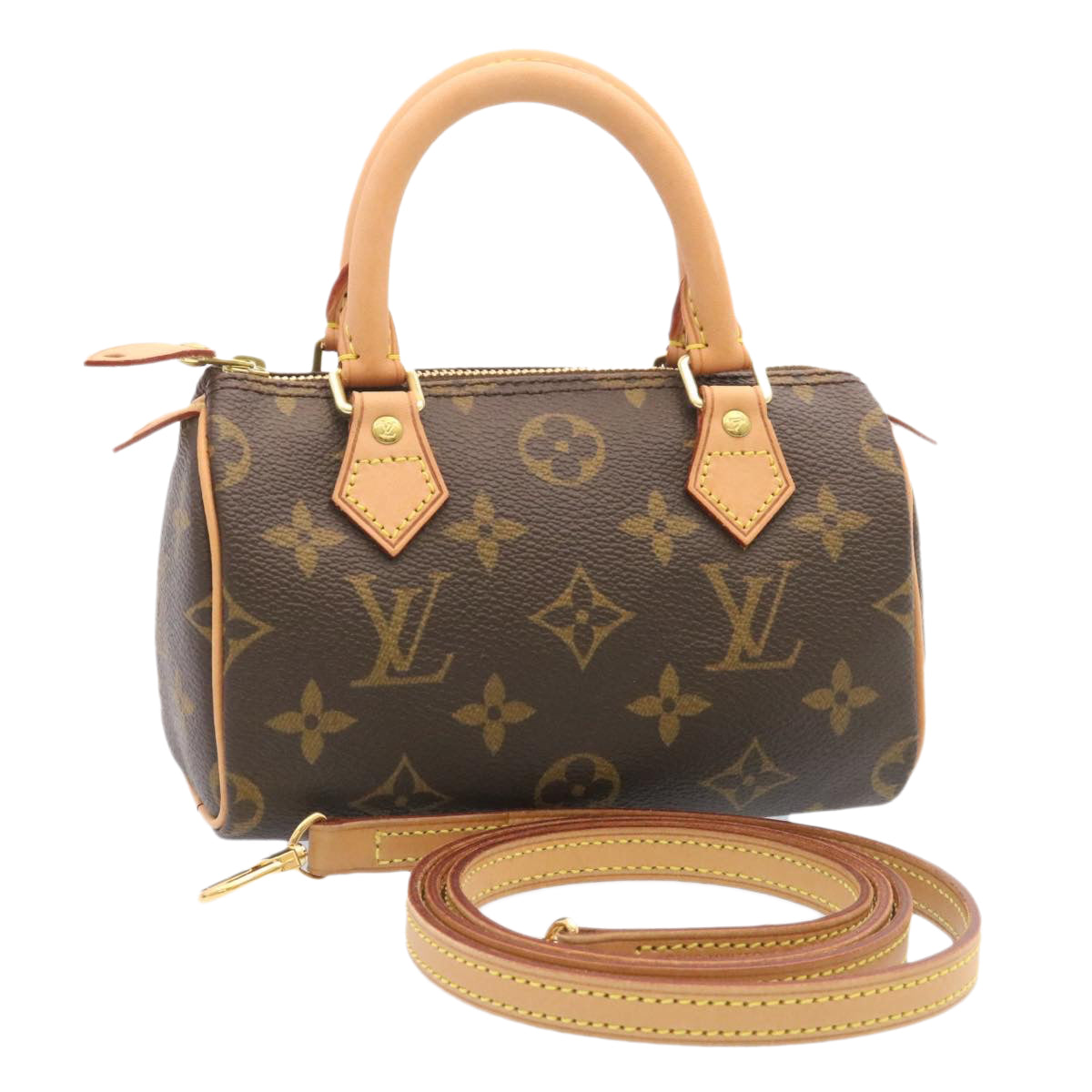 LOUIS VUITTON Monogram Mini Hand Bag LV 26741A