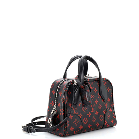 Louis Vuitton Dora Soft Handbag Limited Edition Monogram Infrarouge BB