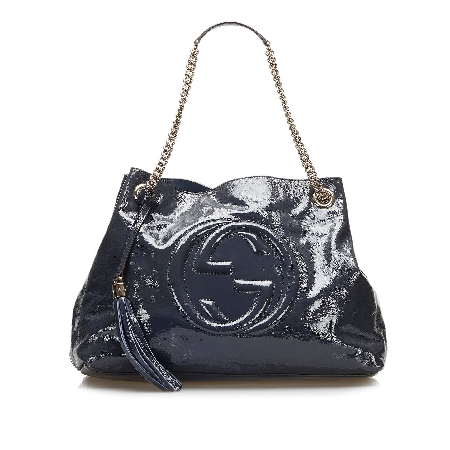 Gucci Soho Leather Chain Tote