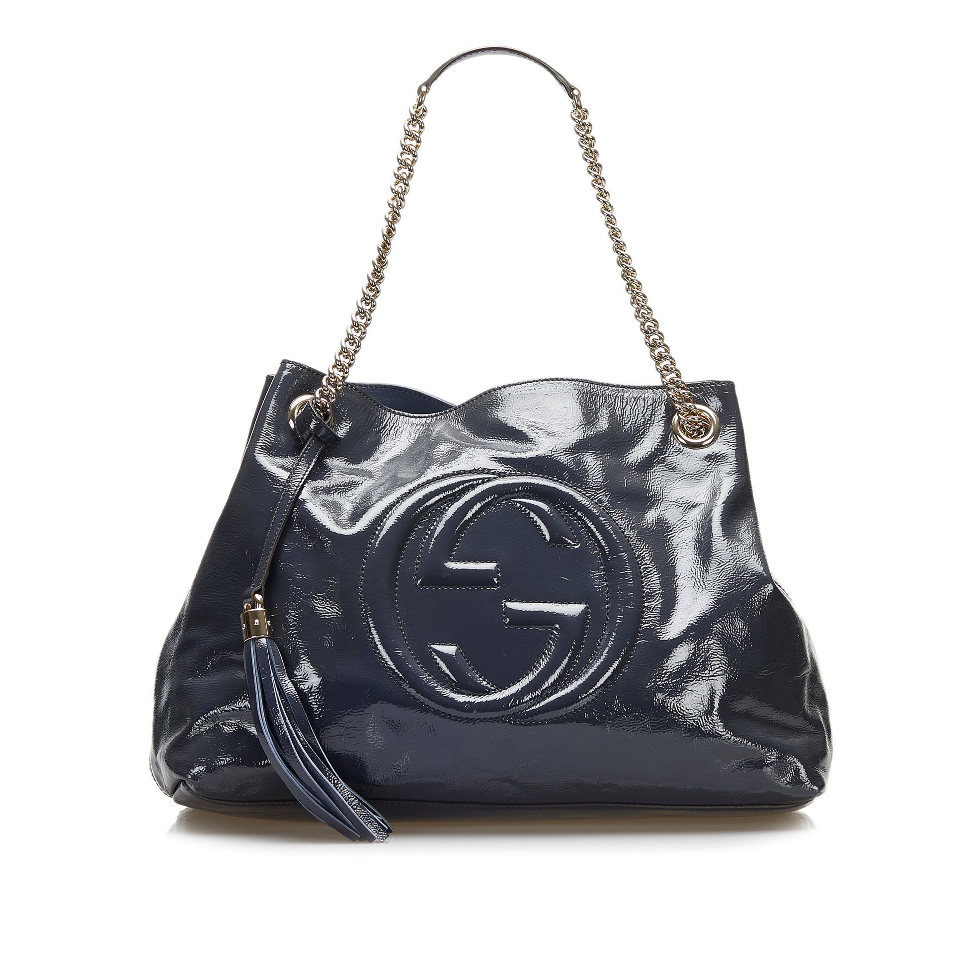 Gucci Soho Leather Chain Tote