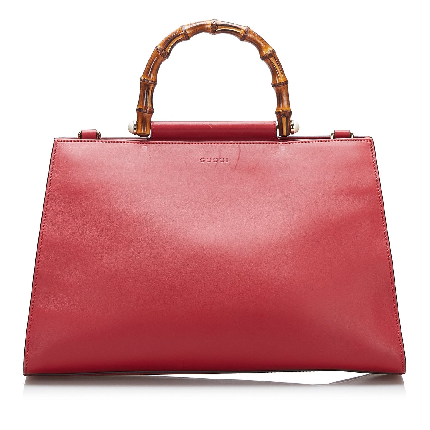 Gucci Bamboo Leather Tote Style 23
