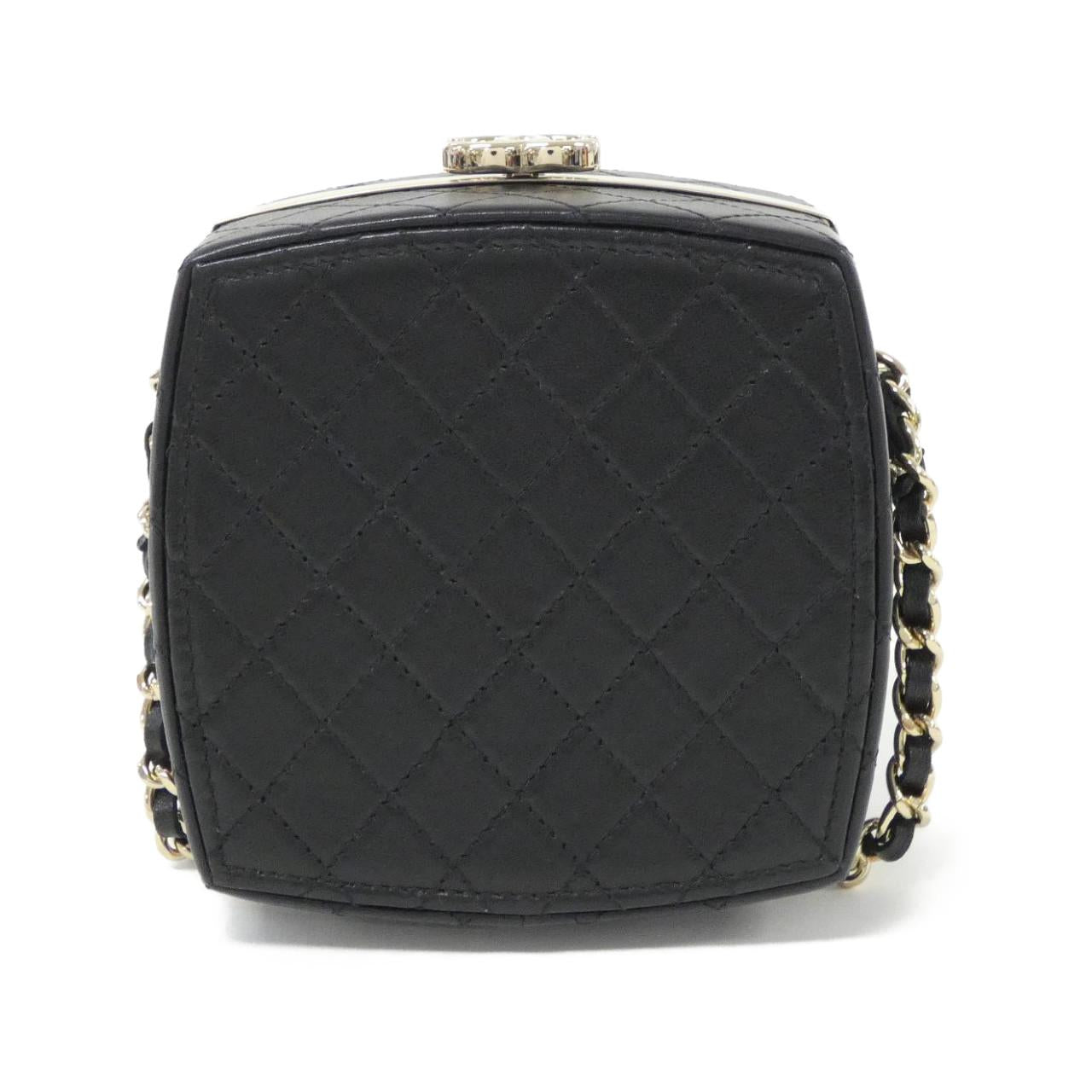 Chanel Lambskin Chain Clutch