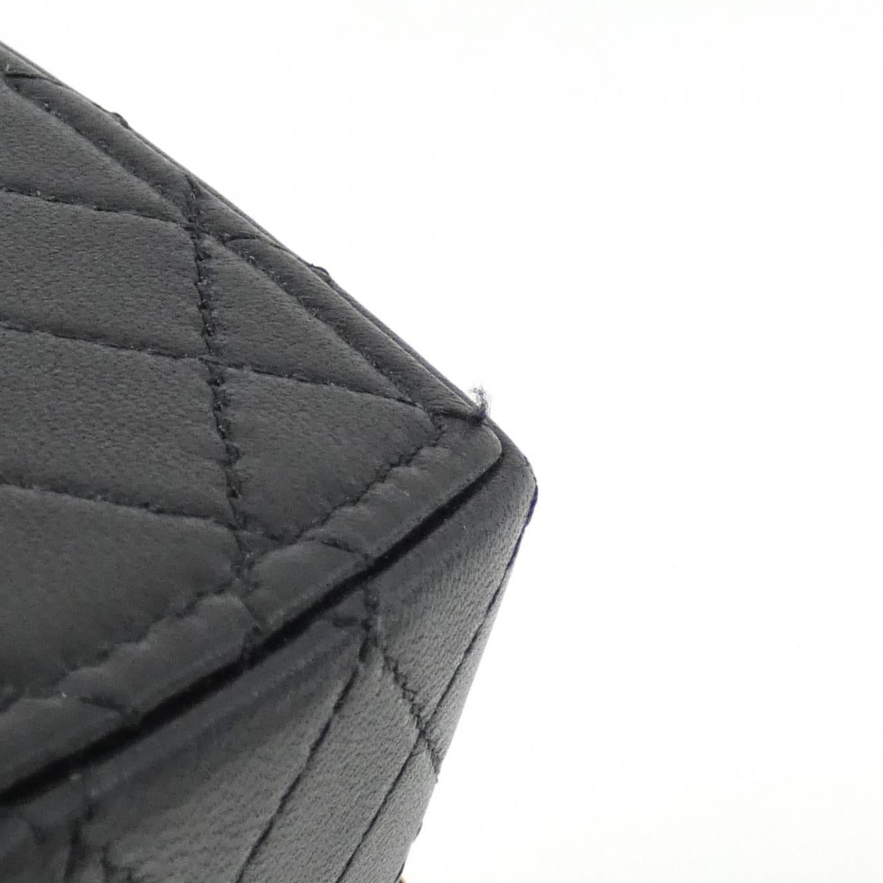 Chanel Lambskin Chain Clutch
