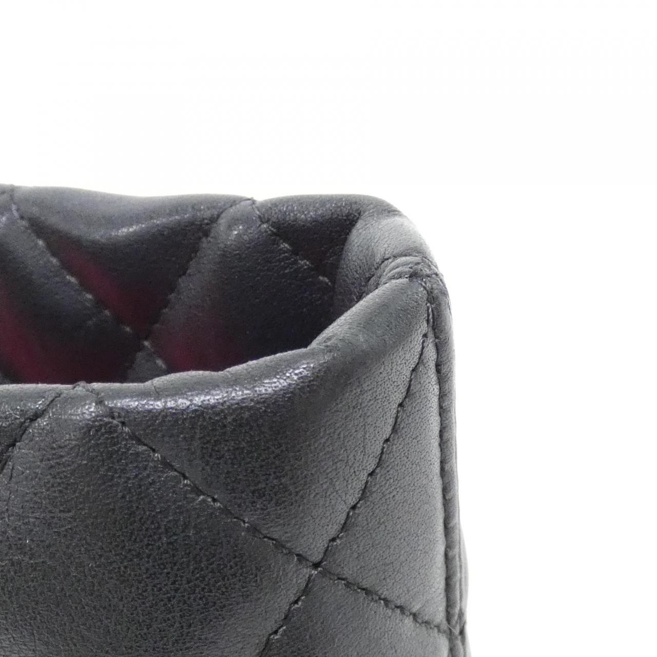 Chanel Cambon Line Calfskin Patent Leather Bag