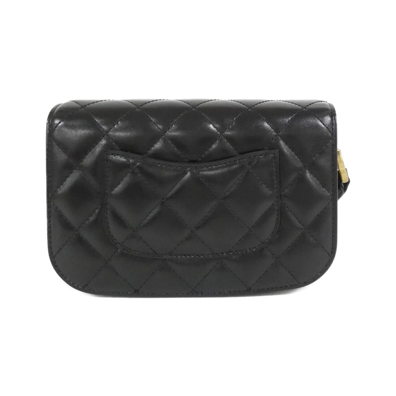 Chanel Calf Suede Shoulder Bag