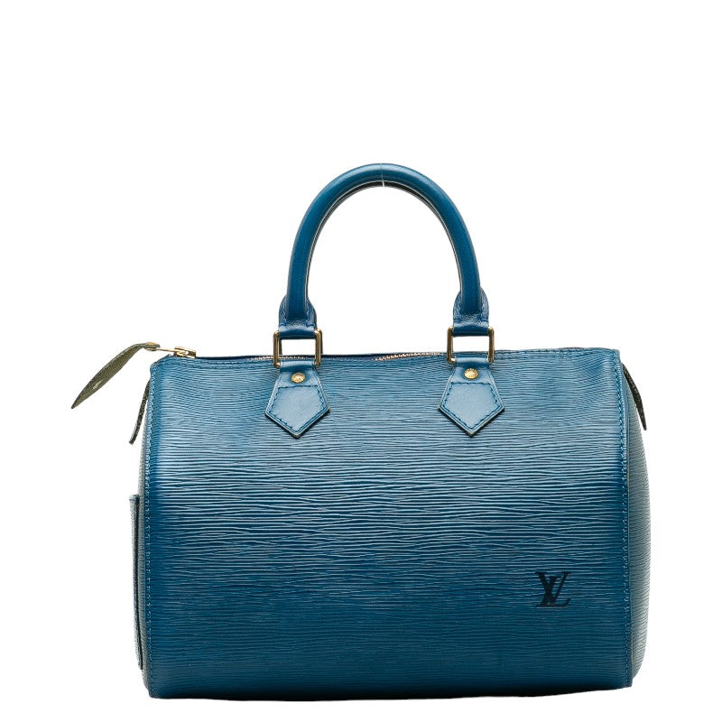Louis Vuitton Louis Vuitton Epic Handbag Leather Tread Blue