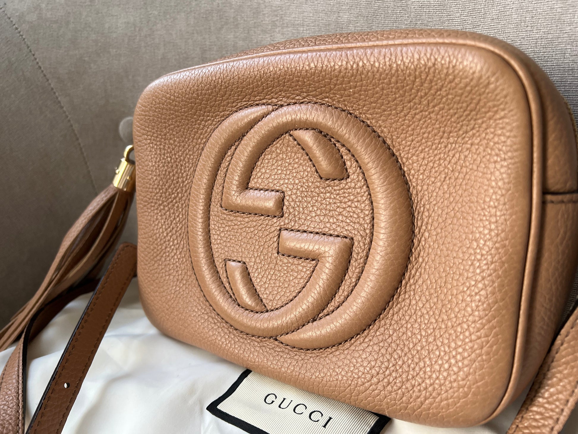 Gucci Leather Shoulder Bag