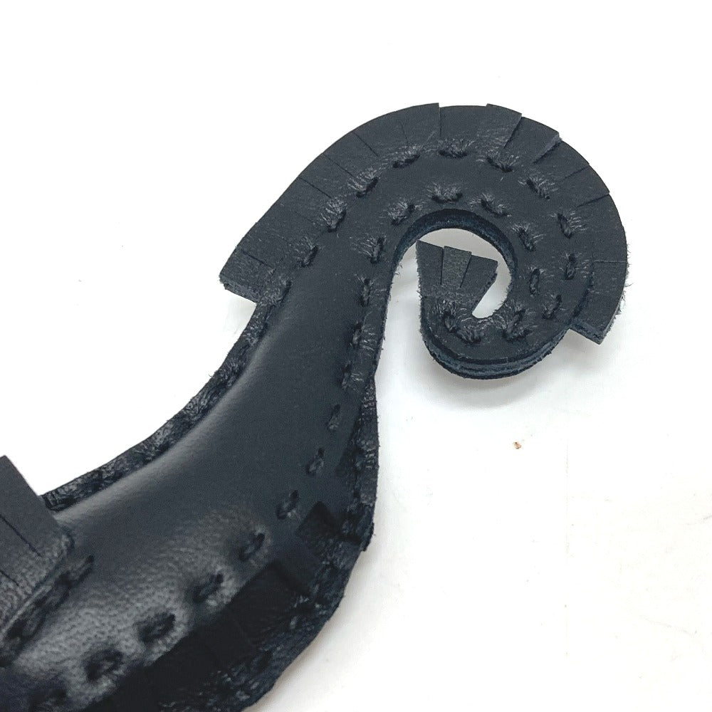 HERMES charm , anion black Bag charm ipo seahorse Women