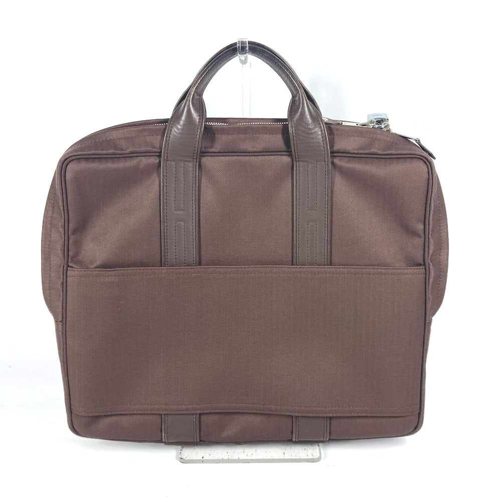 HERMES Business bag Nylon Brown Shoulder Acapulco Odinatur