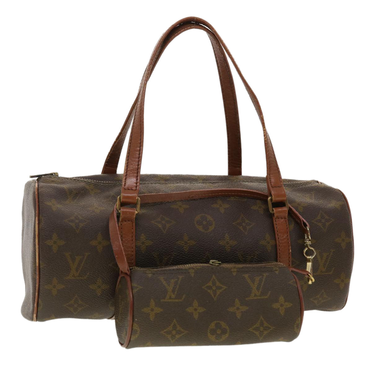 LOUIS VUITTON Monogram Papillon 30 Hand Bag M51365 LV 28114