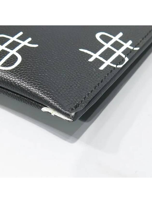 Luxury Saint Laurent Trending 2025 YSL Yip 397294 Black Color Printing Clutch Bag