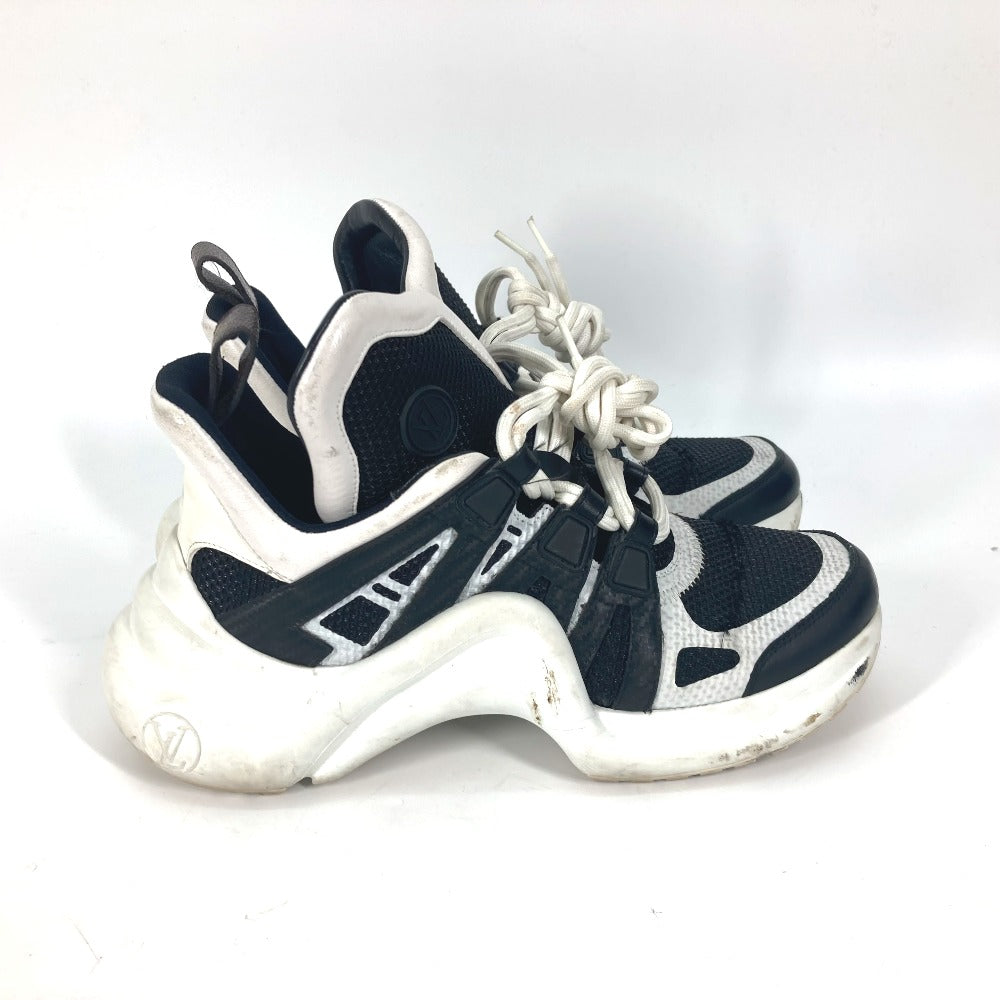 LOUIS VUITTON sneakers Technical Fabric Canvas , Leather black LV Arclight sneakers Women 36