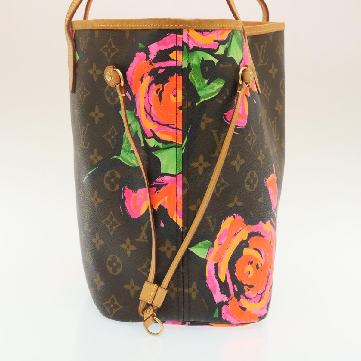 LOUIS VUITTON Monogram Rose Neverfull MM Tote Bag LV 29172A
