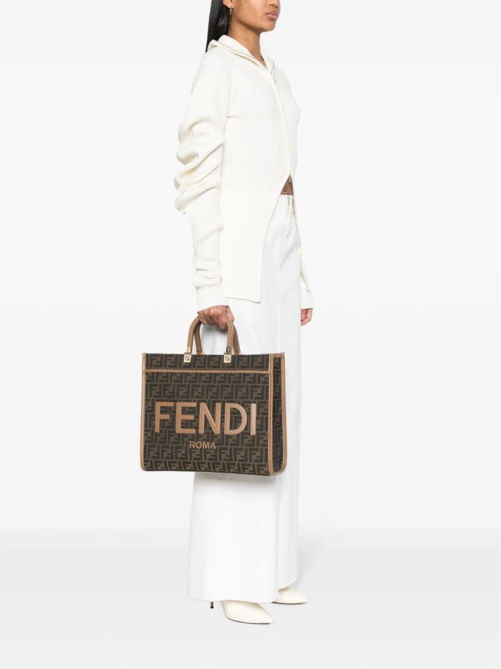 Fendi Women Medium Sunshine Shopper Bag