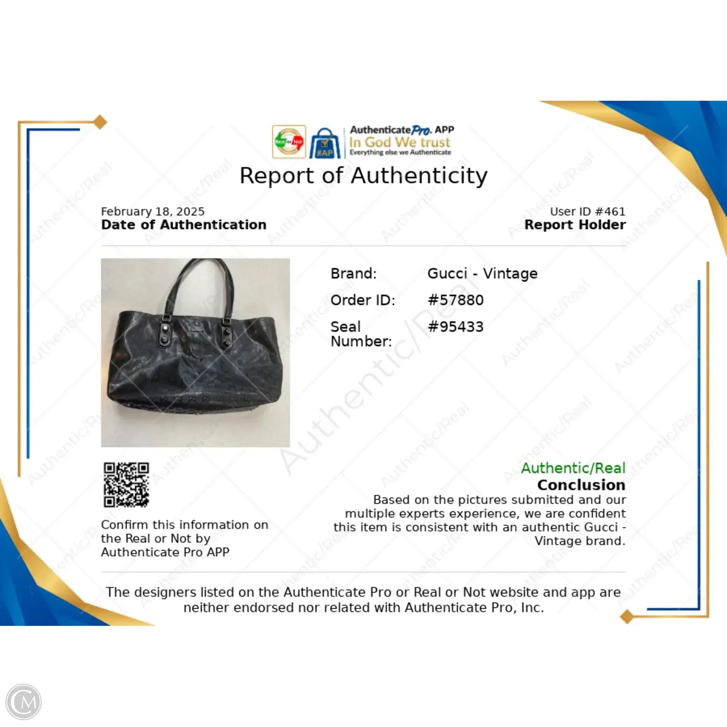 Gucci Designer Tote