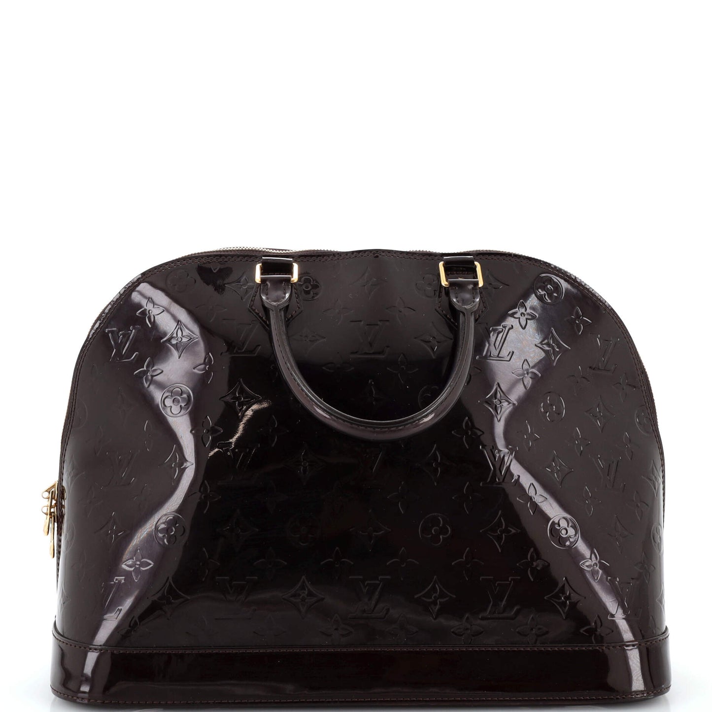 Louis Vuitton Alma Handbag Monogram Vernis GM