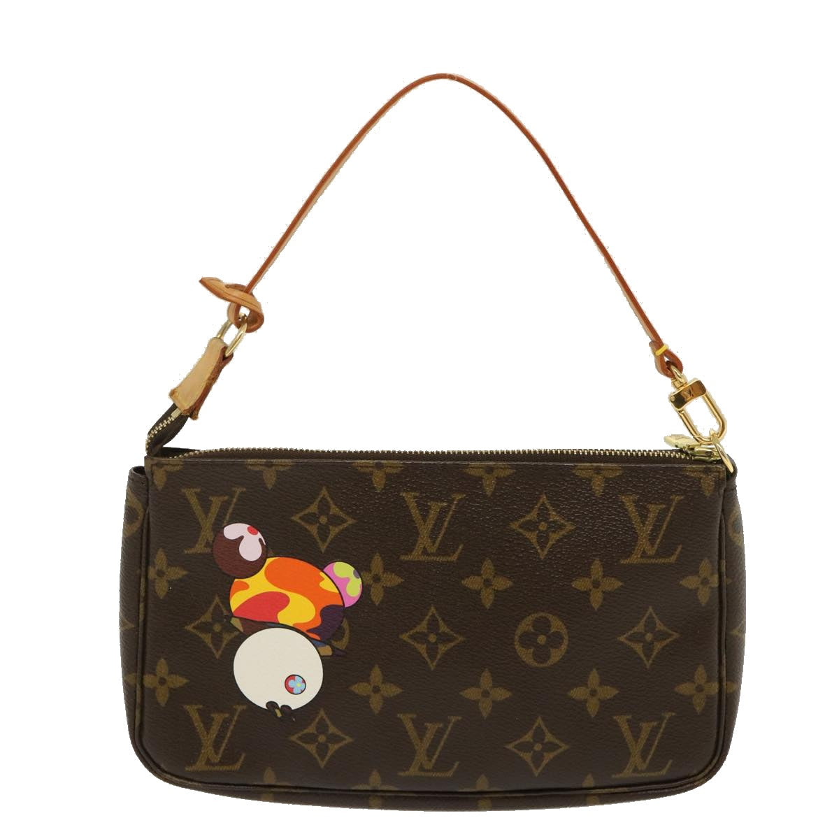 LOUIS VUITTON Monogram Panda Pochette Accessoires Pouch LV 29555A Clutch