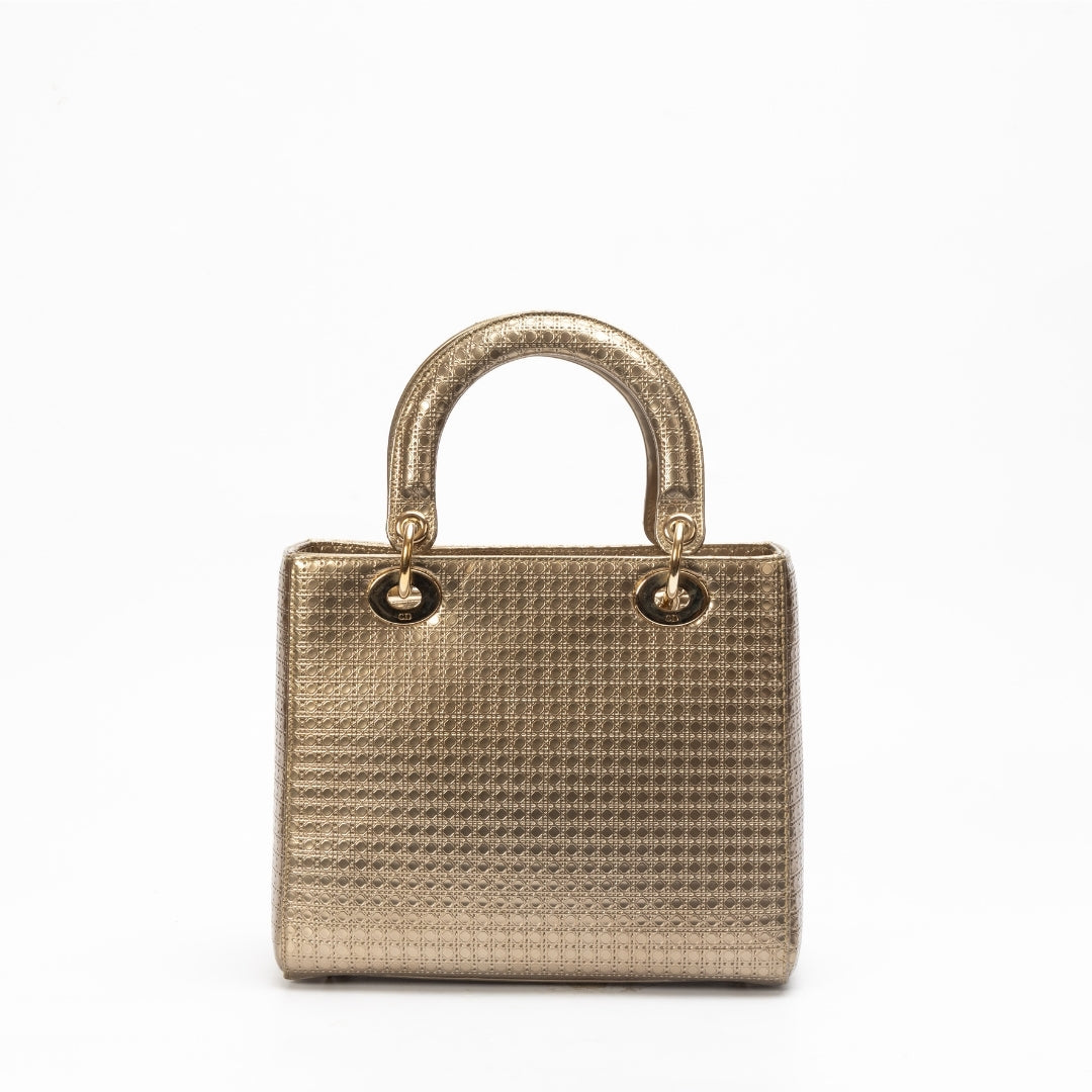 Dior Lady Dior Leather Tote
