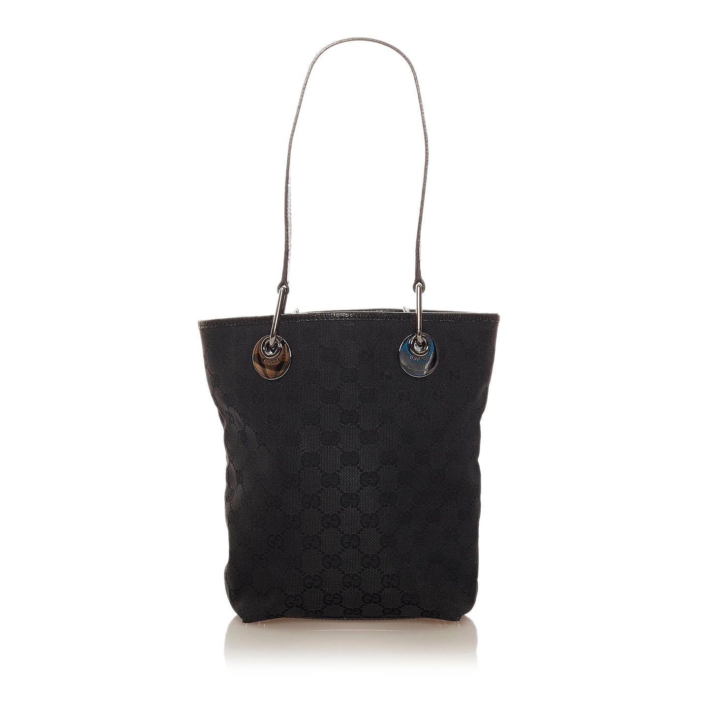 Gucci Leather Canvas Tote Style 62