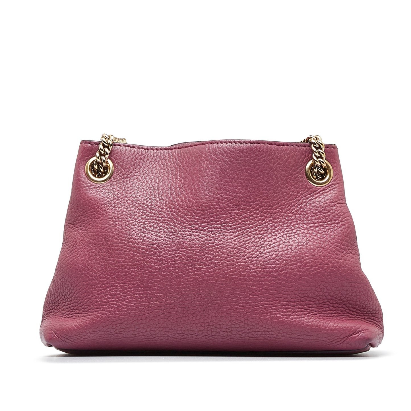 Gucci Soho Purple Leather Chain Tote Style 3