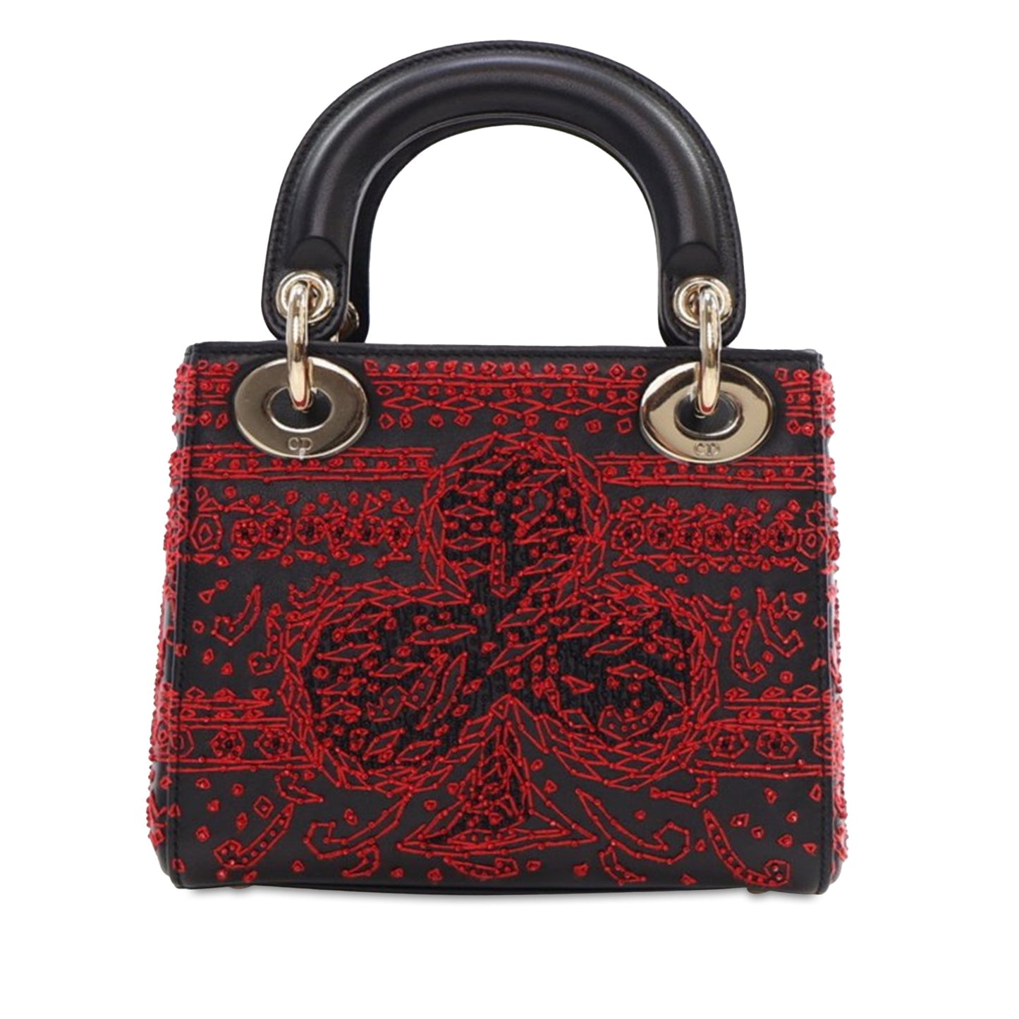 Dior Lady Dior Chain Leather Shoulder Bag