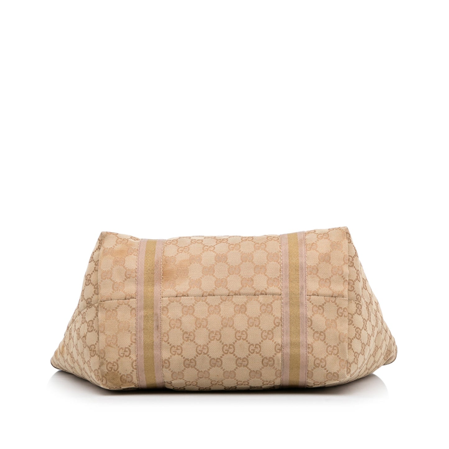 Gucci Leather Canvas Tote