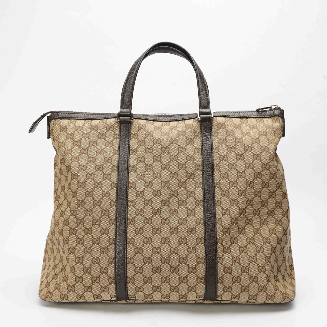 Gucci Monogram Canvas Tote