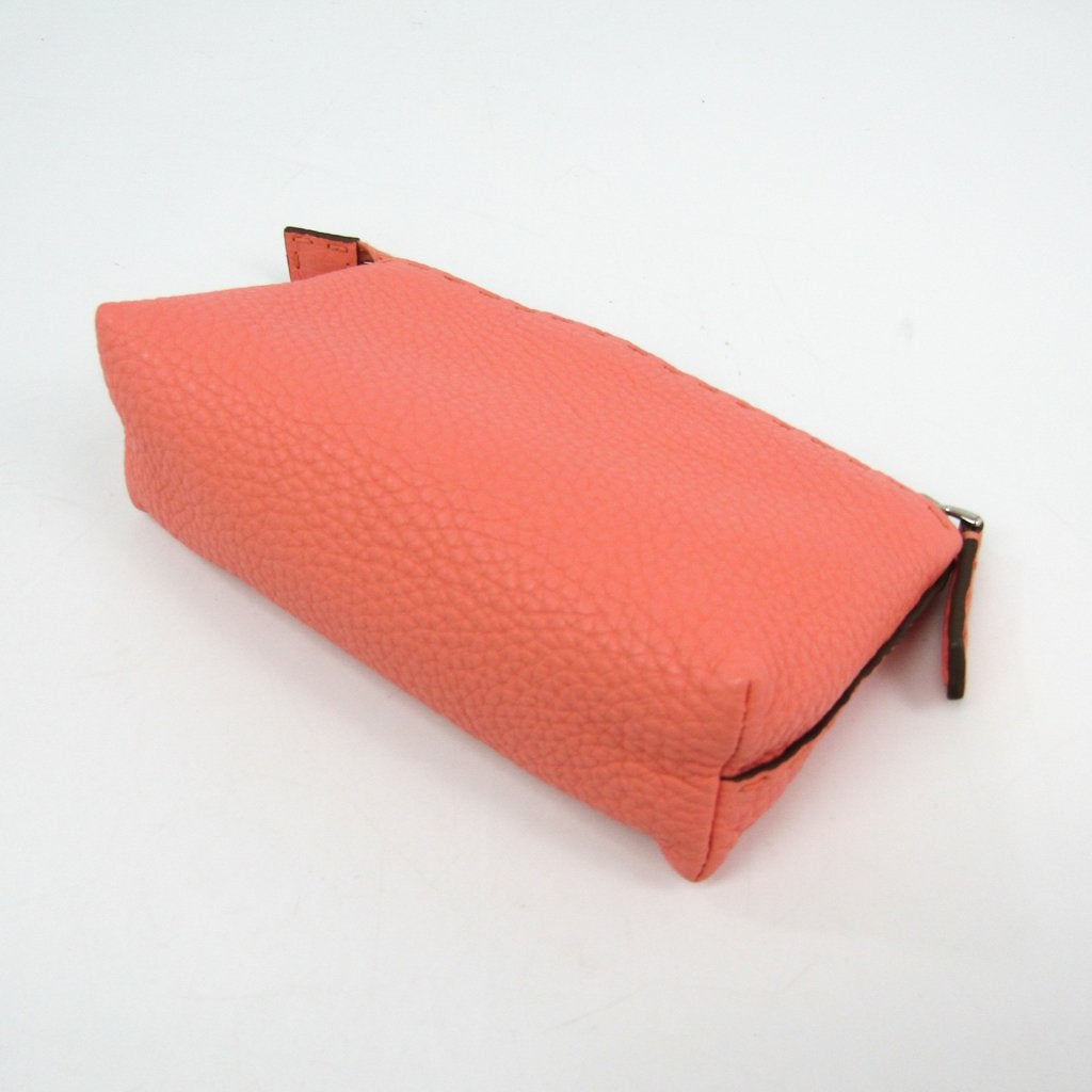 Fendi Pink Selleria Cosmetic Pouch Bag ( )