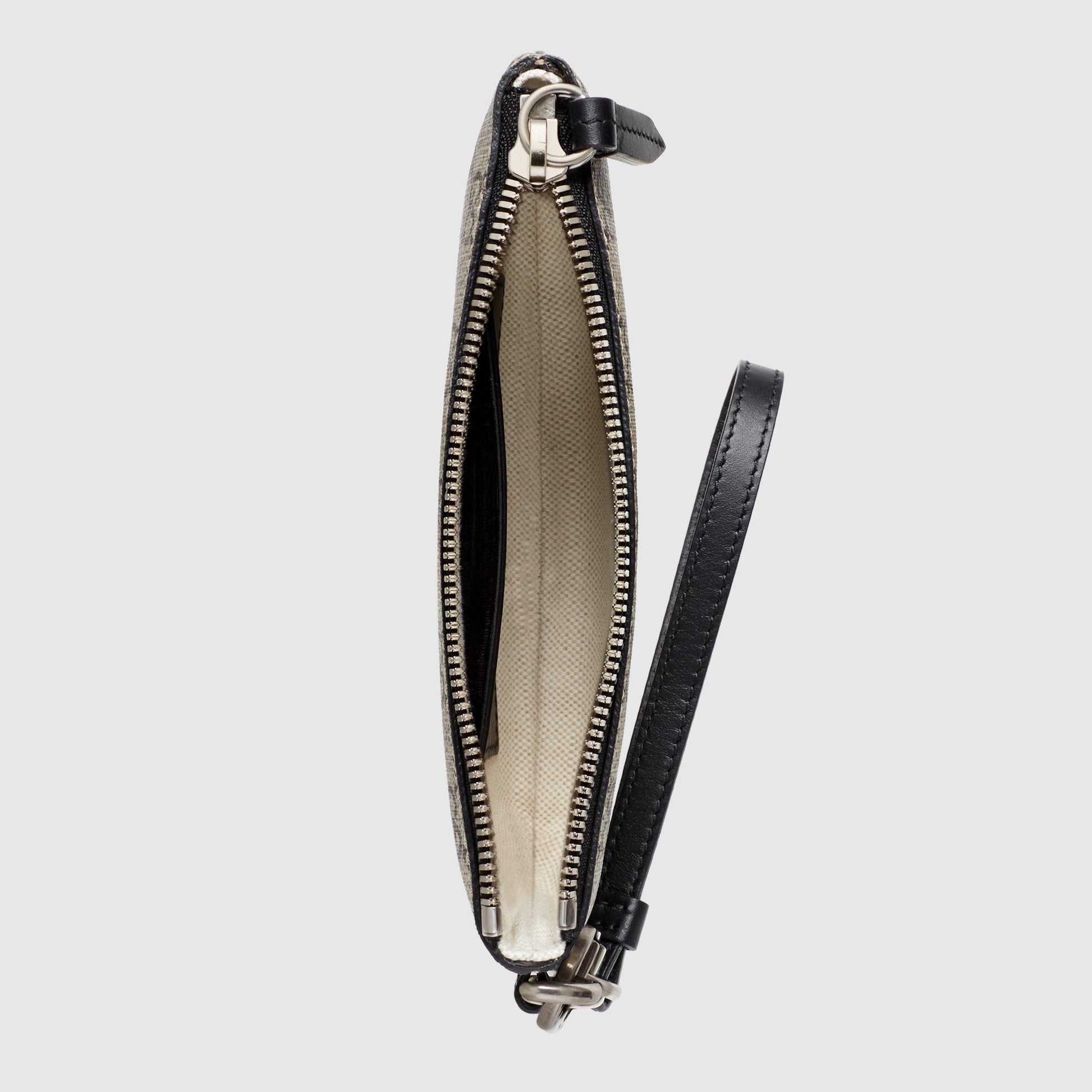 Gucci Monogram Leather Canvas Crossbody