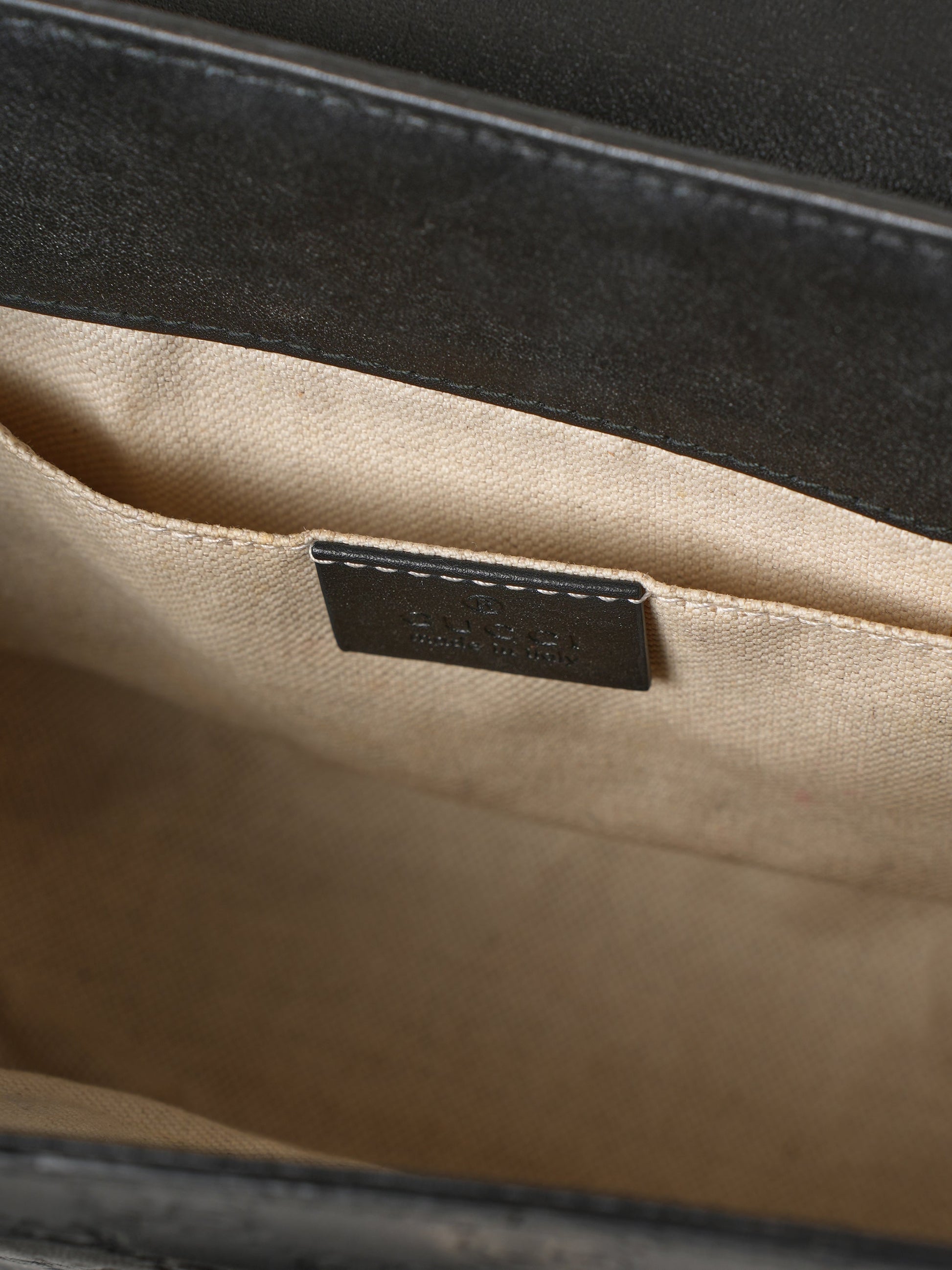 Gucci Lou Chain Leather Shoulder Bag