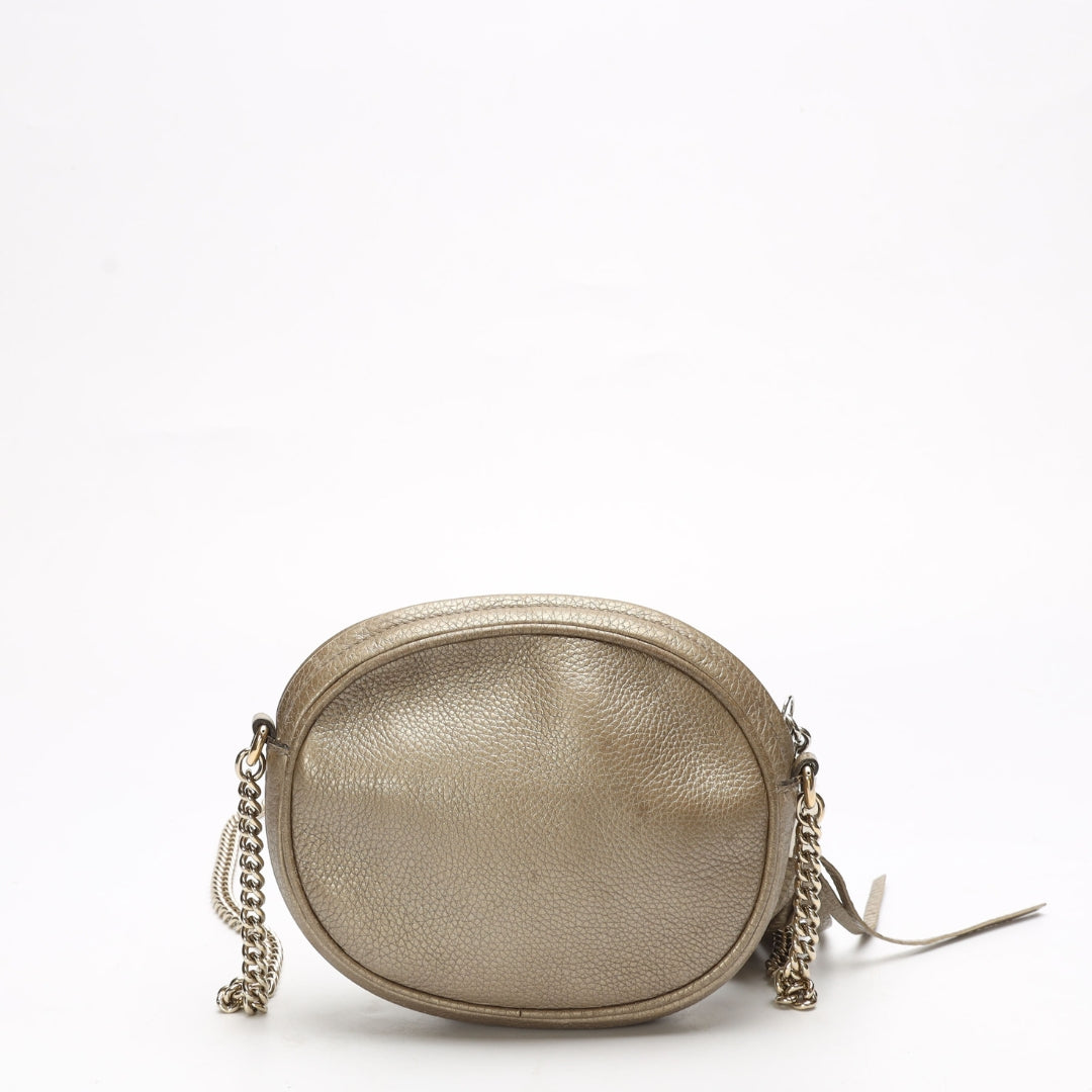 Gucci Chain Leather Crossbody