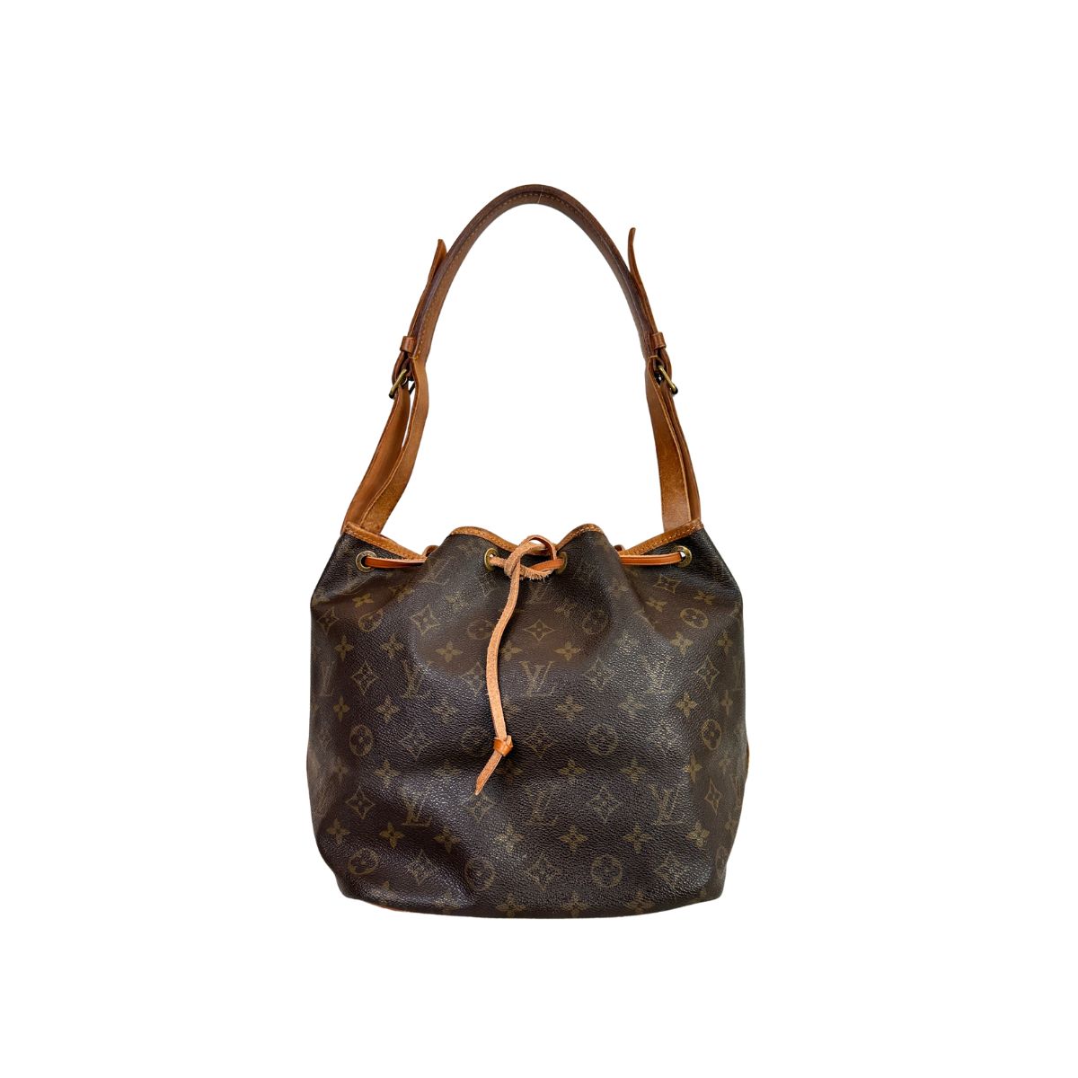 Louis Vuitton Petit Noe Monogram Canvas Handbag